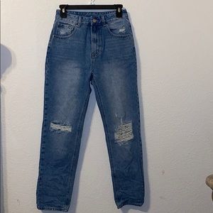 *NEW* SHEIN High Waist Denim “mom” jeans Sz 6
